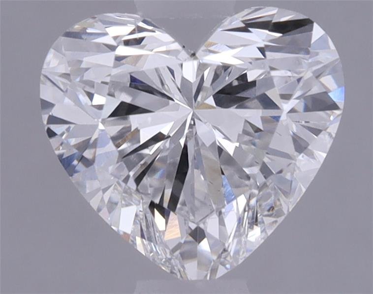 0.98ct E VS2 Rare Carat Ideal Cut Heart Lab Grown Diamond