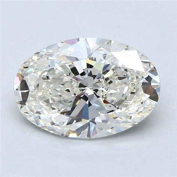 2.01ct I VS2 Rare Carat Ideal Cut Oval Diamond