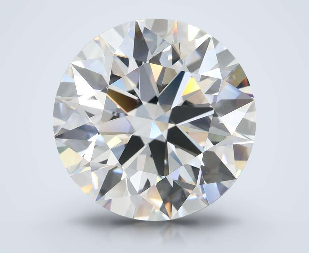 6.62 Carat Round Lab Diamond