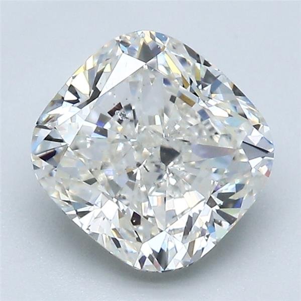 1.93ct J SI1 Rare Carat Ideal Cut Cushion Diamond