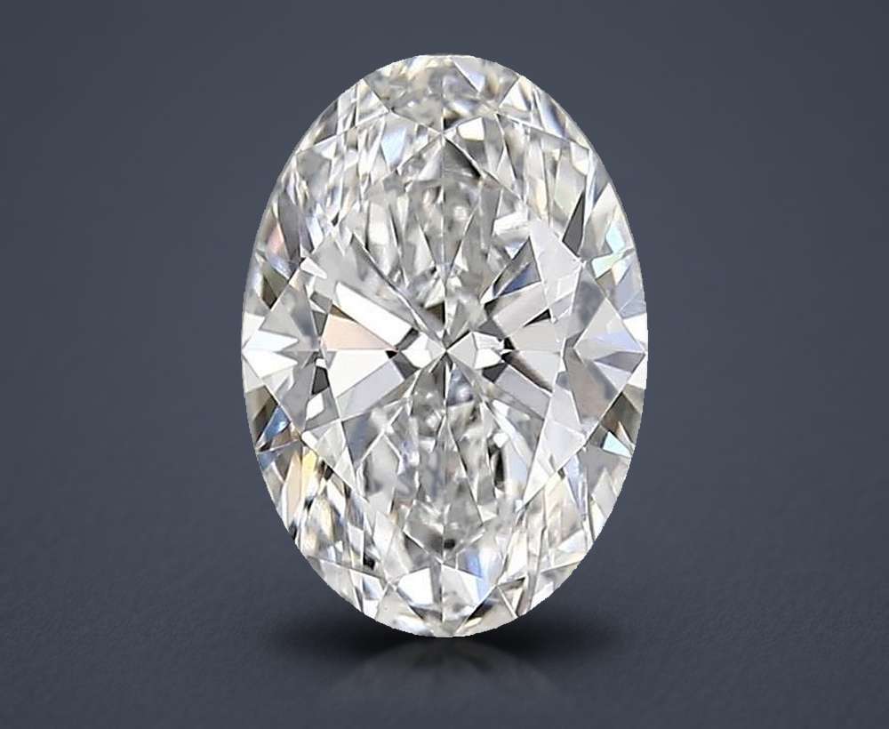1.46 Carat Oval Lab Diamond