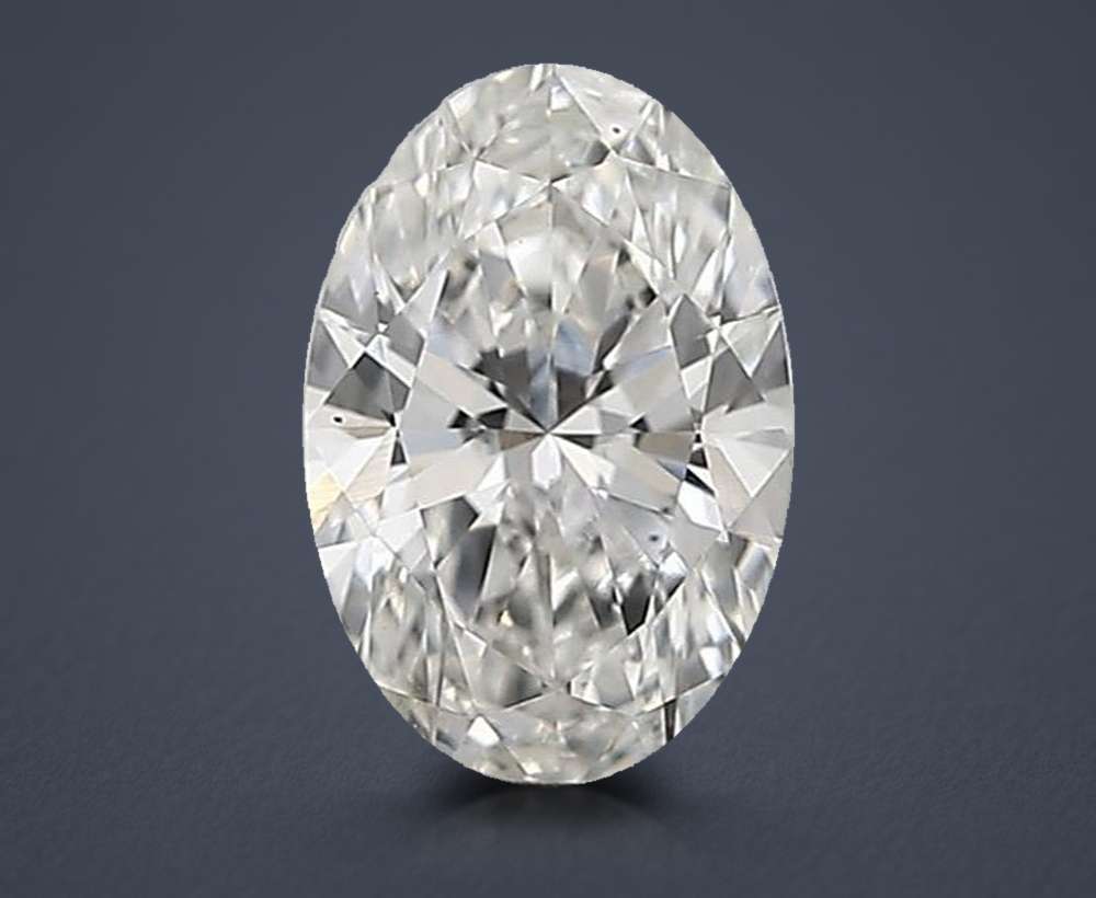 0.57 Carat Oval Lab Diamond