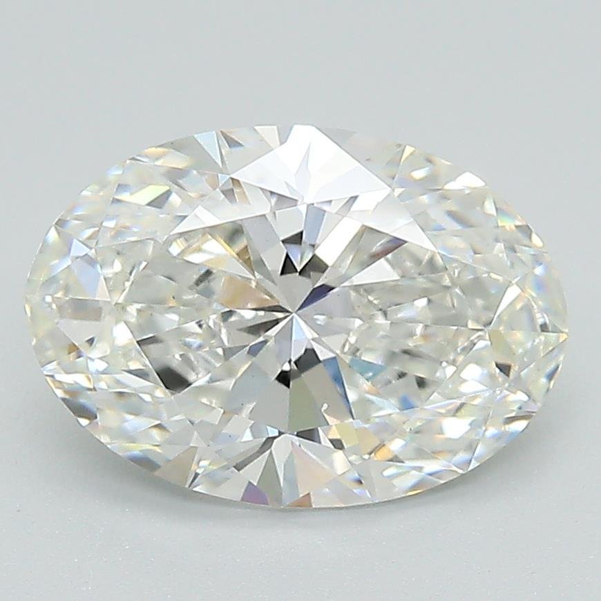 2.58ct G VS1 Rare Carat Ideal Cut Oval Lab Grown Diamond