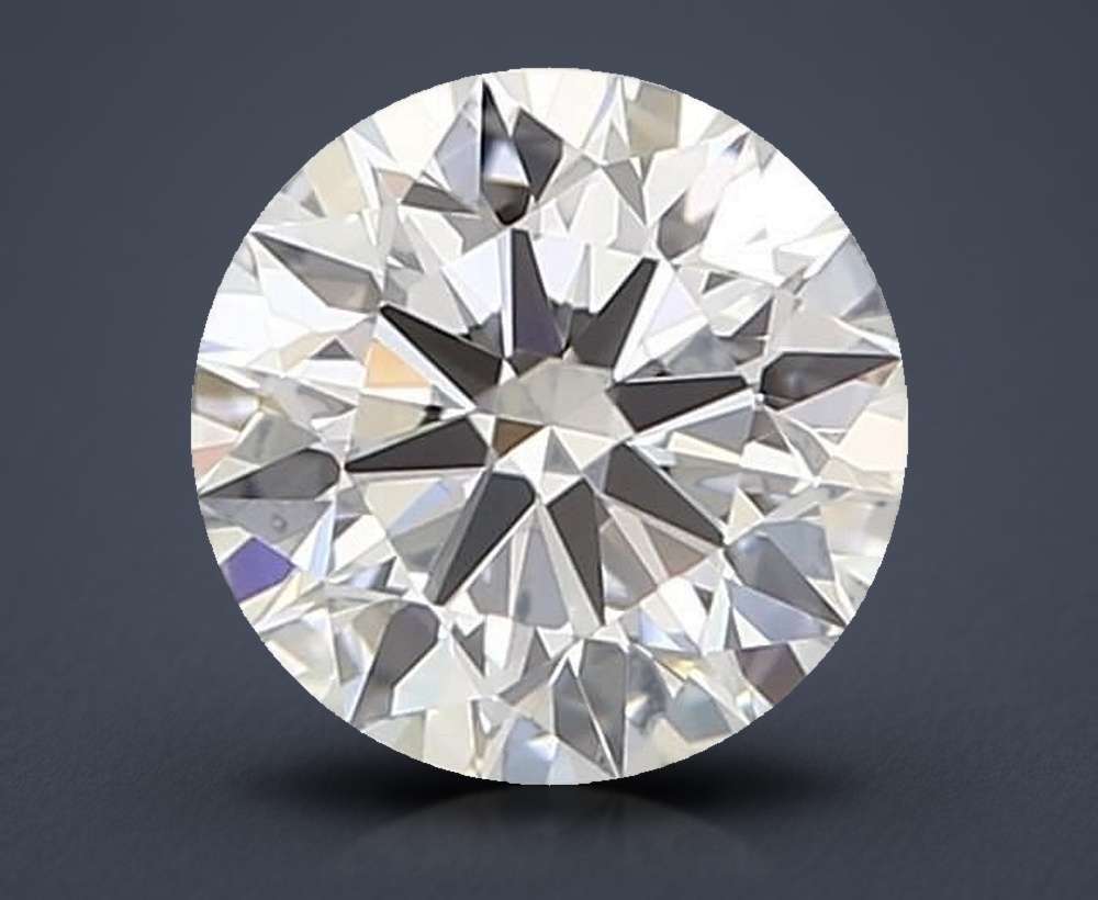 0.44 Carat Round Natural Diamond
