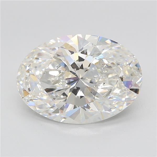 6.02ct G VS1 Rare Carat Ideal Cut Oval Lab Grown Diamond