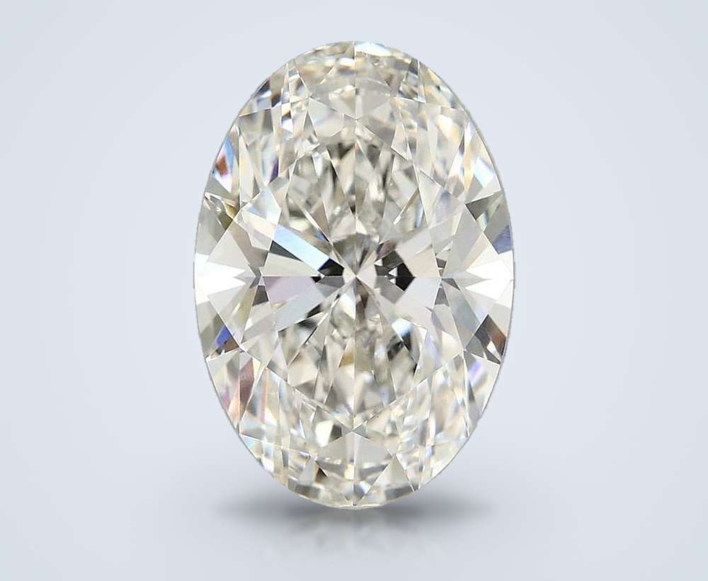 4.81 Carat Oval Lab Diamond