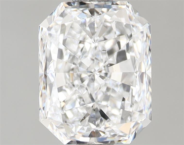 2.03ct D SI1 Very Good Cut Radiant Diamond