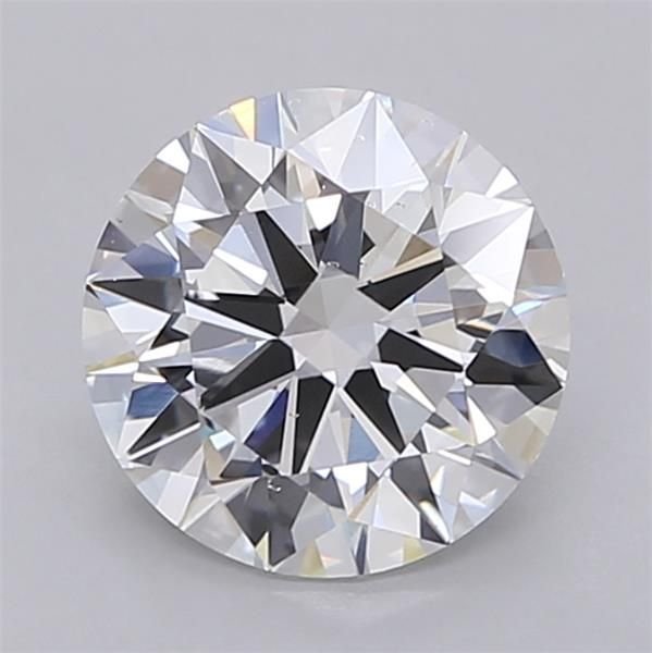 2.01ct E VS2 Excellent Cut Round Lab Grown Diamond