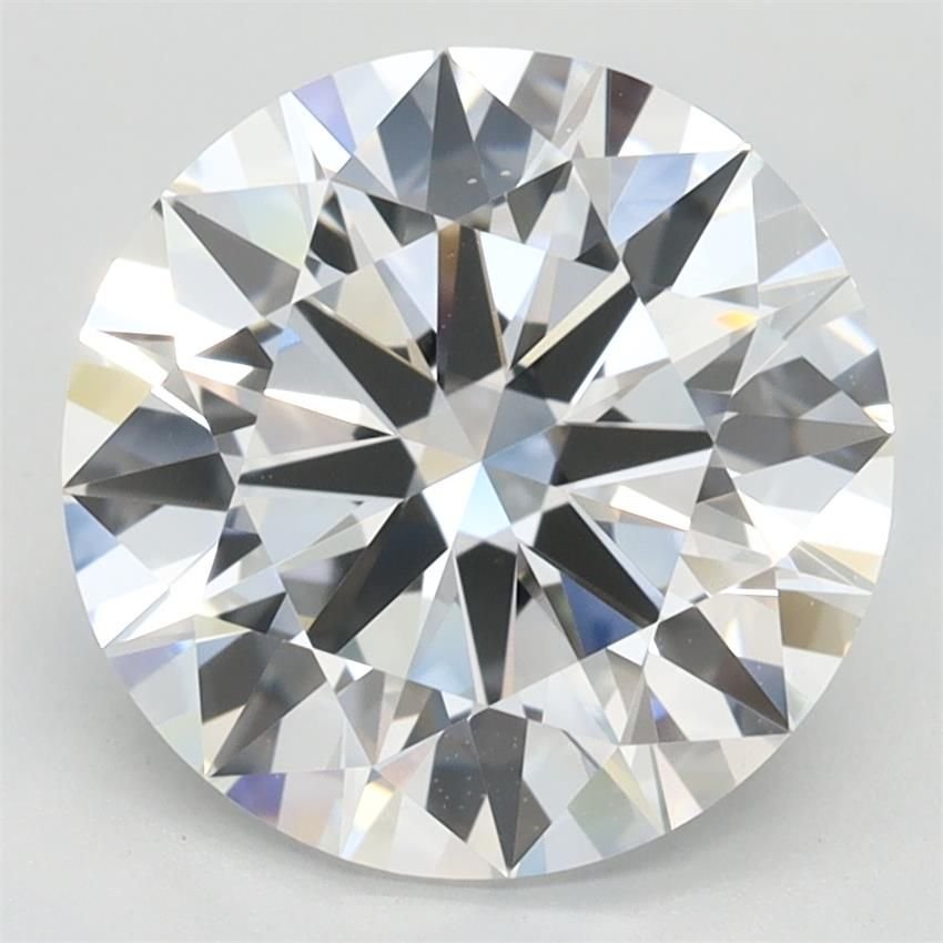 3.00ct D IF Rare Carat Ideal Cut Round Lab Grown Diamond