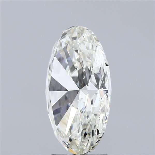 4.80ct K SI1 Rare Carat Ideal Cut Oval Diamond