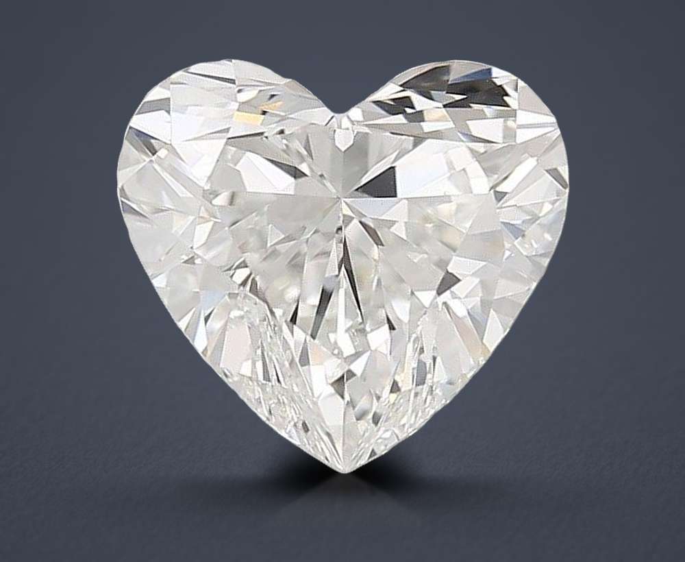 7.77 Carat Heart Lab Diamond