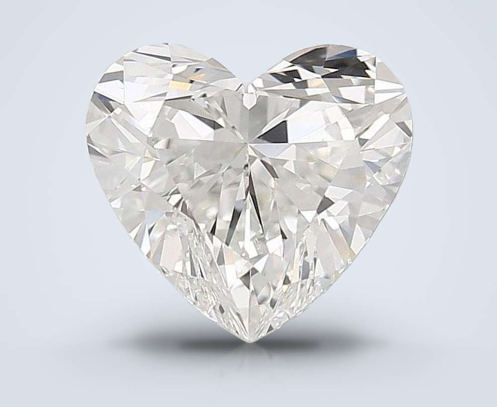 7.77 Carat Heart Lab Diamond