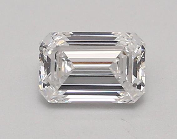 0.87ct D VVS2 Rare Carat Ideal Cut Emerald Lab Grown Diamond