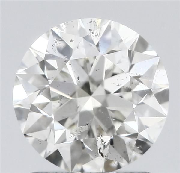 1.32ct K SI2 Rare Carat Ideal Cut Round Diamond