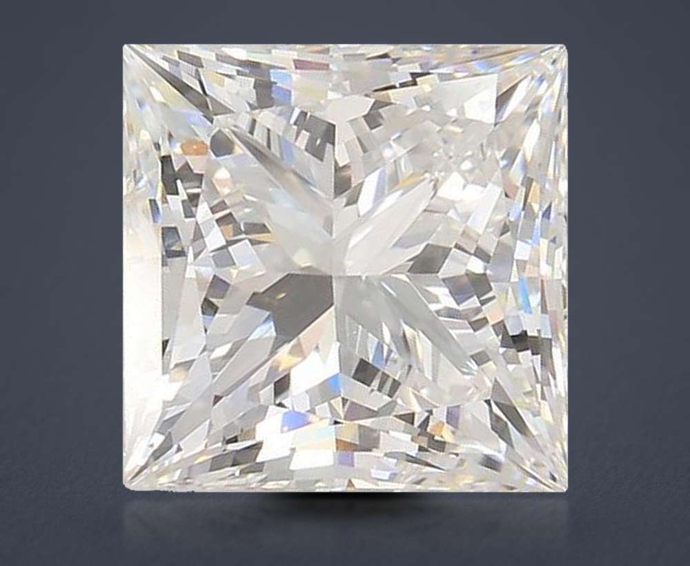 5.51 Carat Princess Lab Diamond