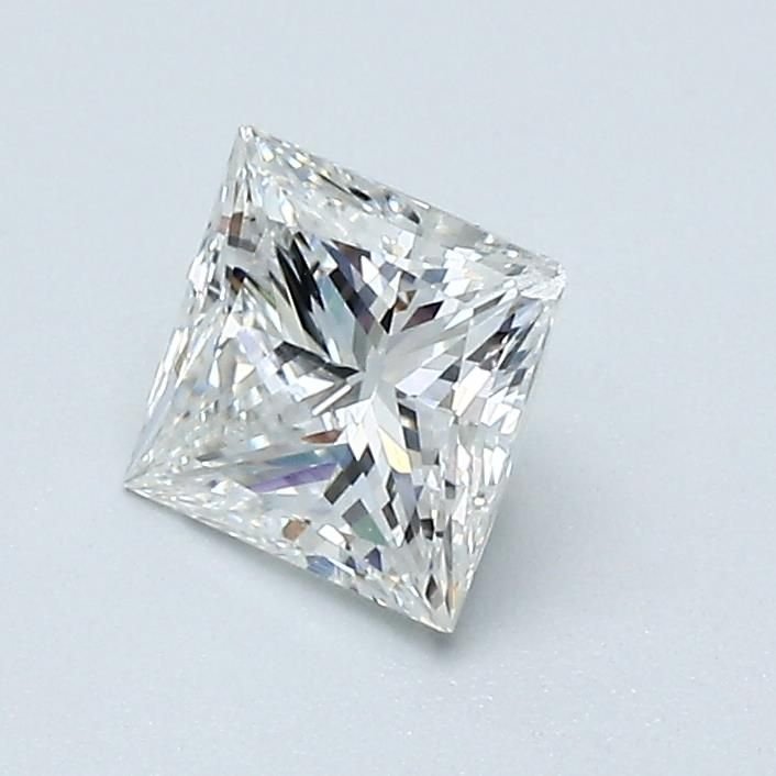 0.72ct D VS2 Very Good Cut Princess Diamond