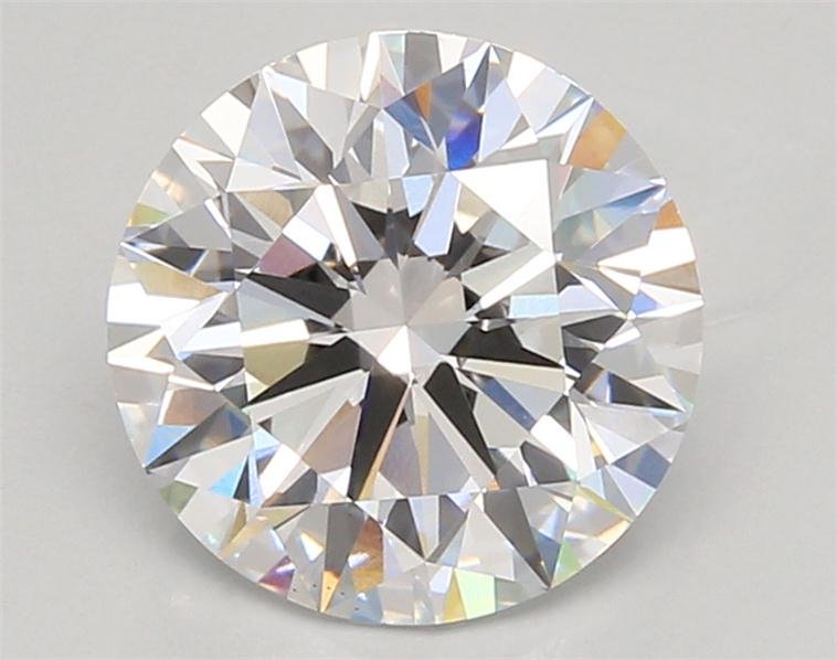 2.84ct D VS2 Rare Carat Ideal Cut Round Lab Grown Diamond