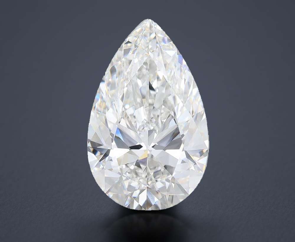 10.30 Carat Pear Lab Diamond