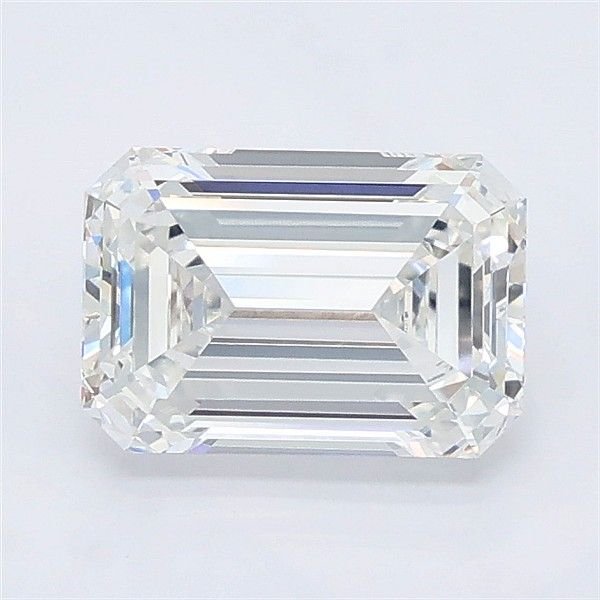 2.59ct G VVS2 Rare Carat Ideal Cut Emerald Lab Grown Diamond