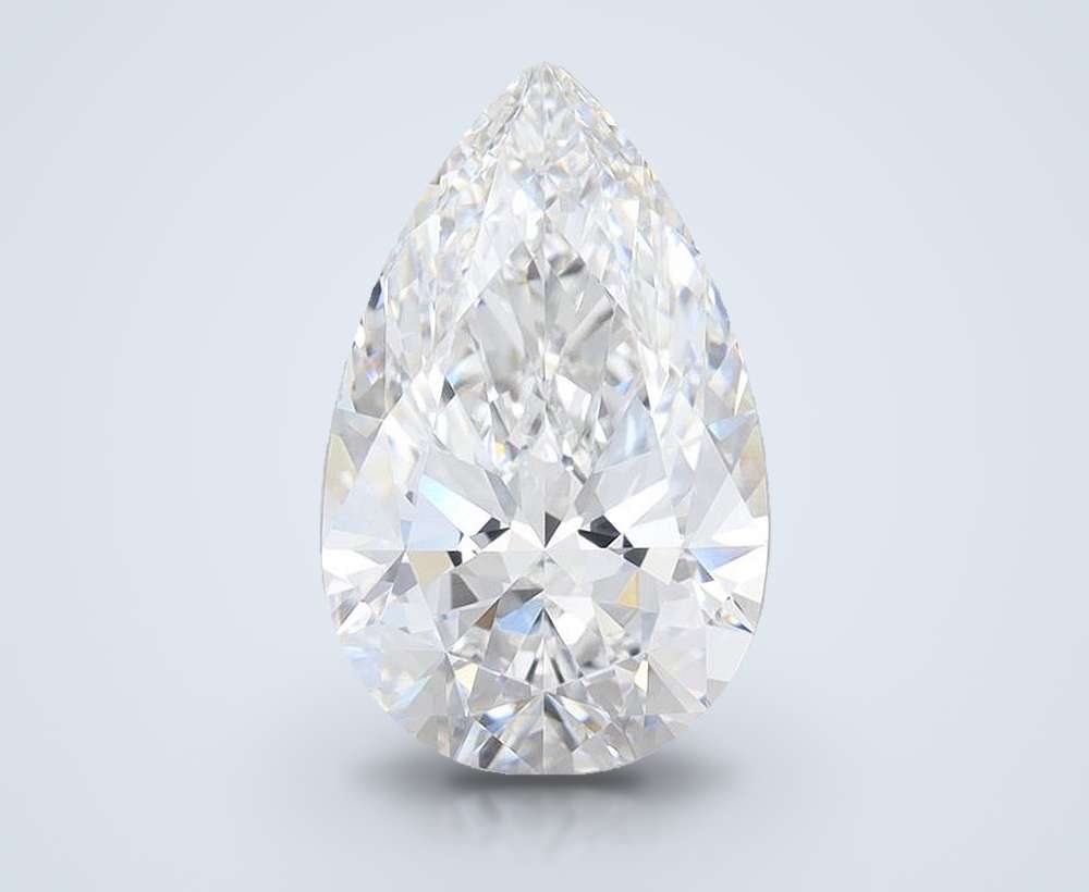 4.52 Carat Pear Lab Diamond