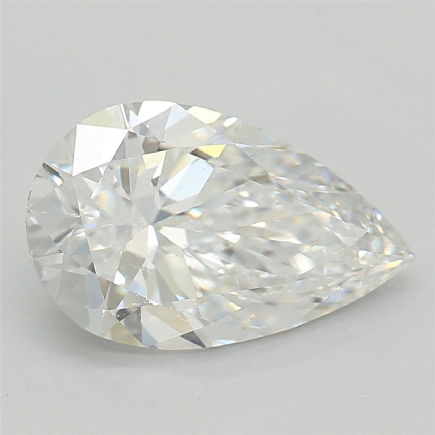 1.05ct D VS2 Rare Carat Ideal Cut Pear Lab Grown Diamond