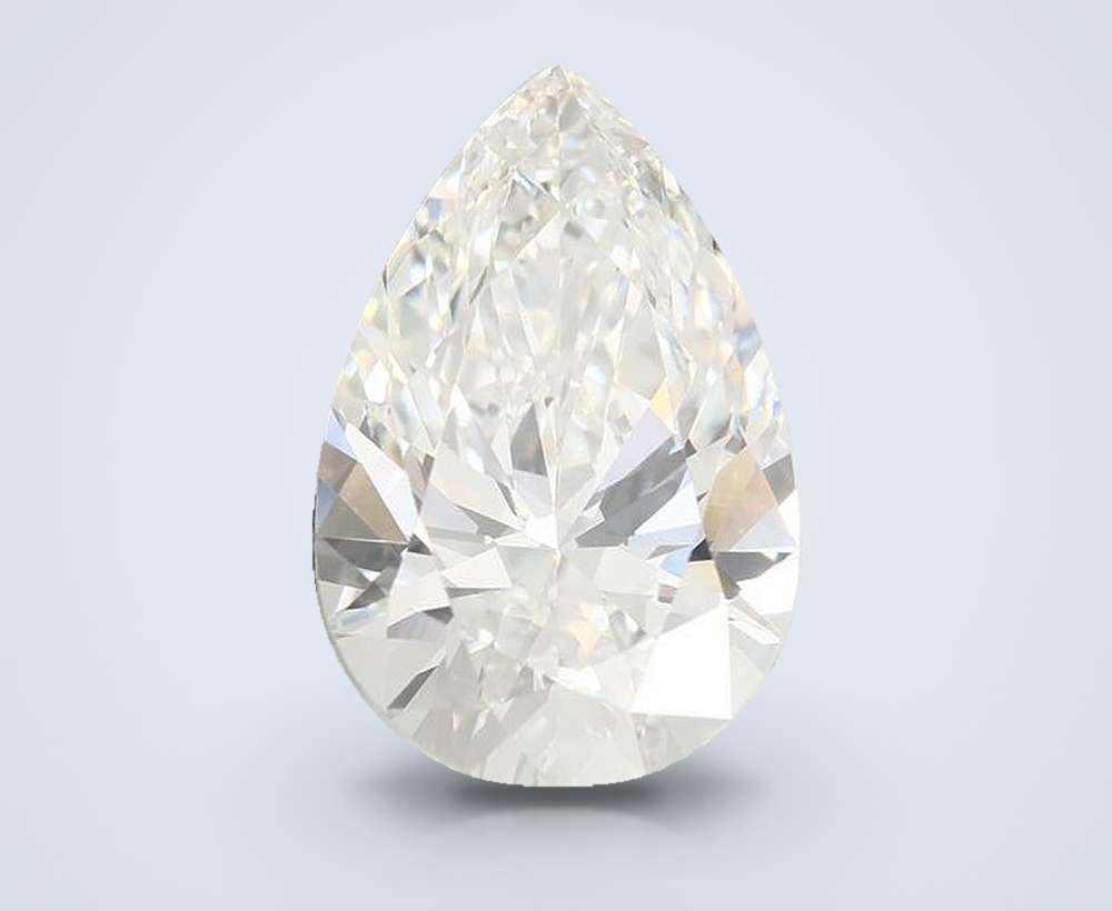 4.02 Carat Pear Lab Diamond