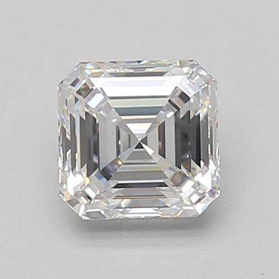 1.10ct D VS2 Rare Carat Ideal Cut Asscher Lab Grown Diamond