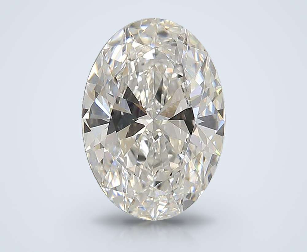 3.05 Carat Oval Lab Diamond