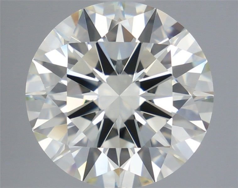 3.69ct K VVS2 Rare Carat Ideal Cut Round Diamond