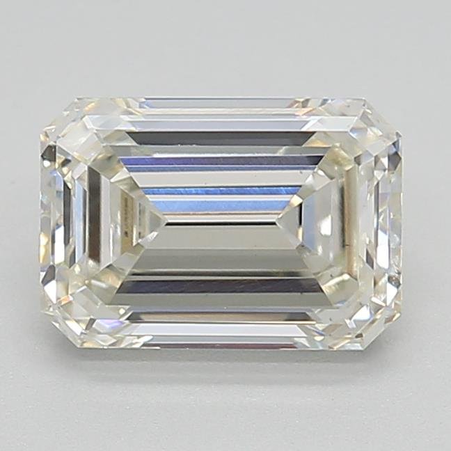 1.51ct H VS1 Rare Carat Ideal Cut Emerald Lab Grown Diamond