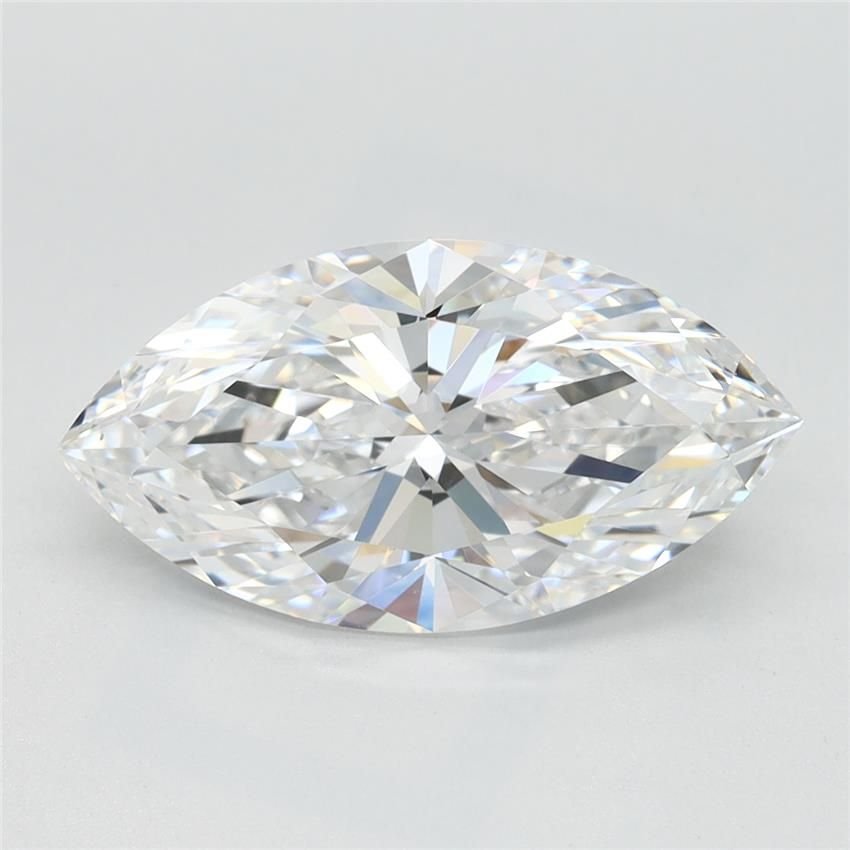 2.41ct D VVS1 Rare Carat Ideal Cut Marquise Lab Grown Diamond
