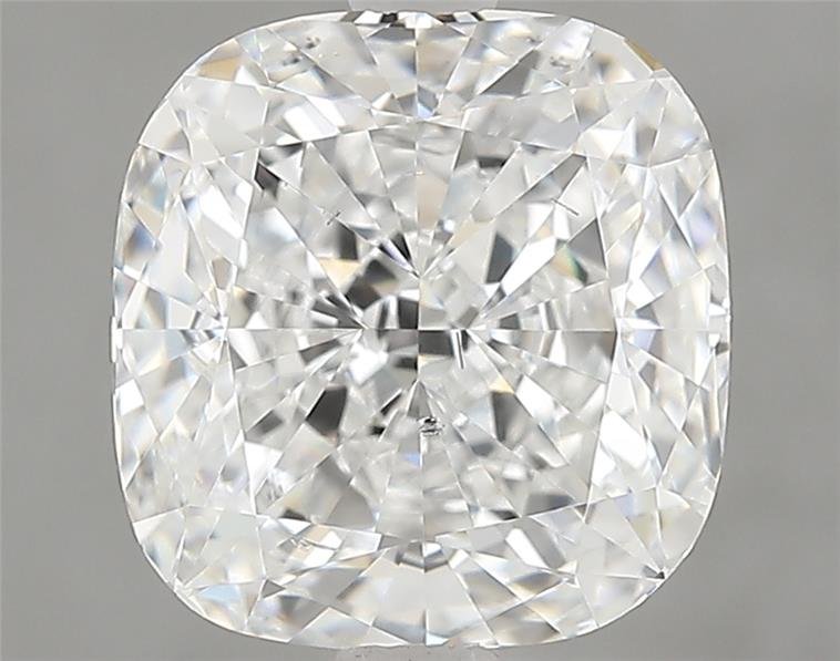 3.00ct F SI1 Rare Carat Ideal Cut Cushion Lab Grown Diamond