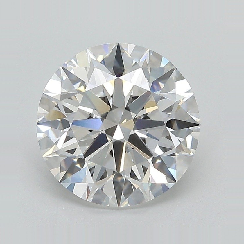 3.16ct E VS1 Rare Carat Ideal Cut Round Lab Grown Diamond