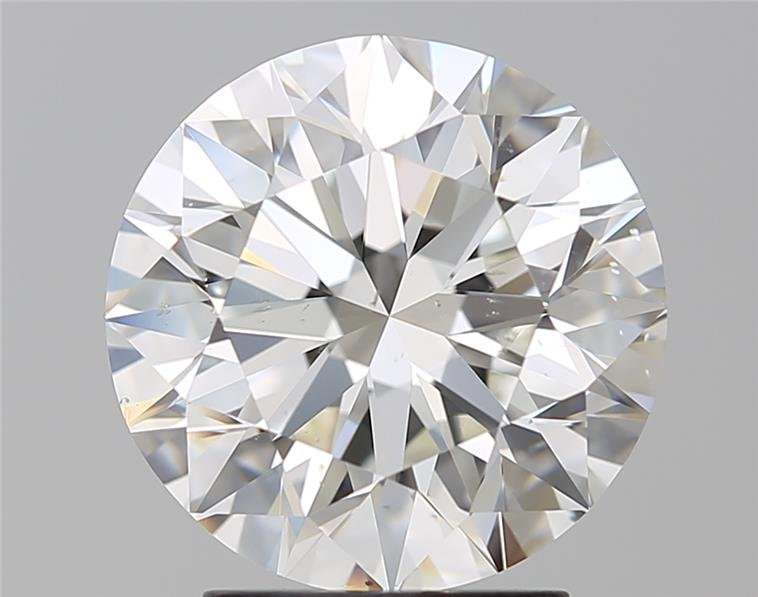 3.00ct H SI1 Rare Carat Ideal Cut Round Diamond