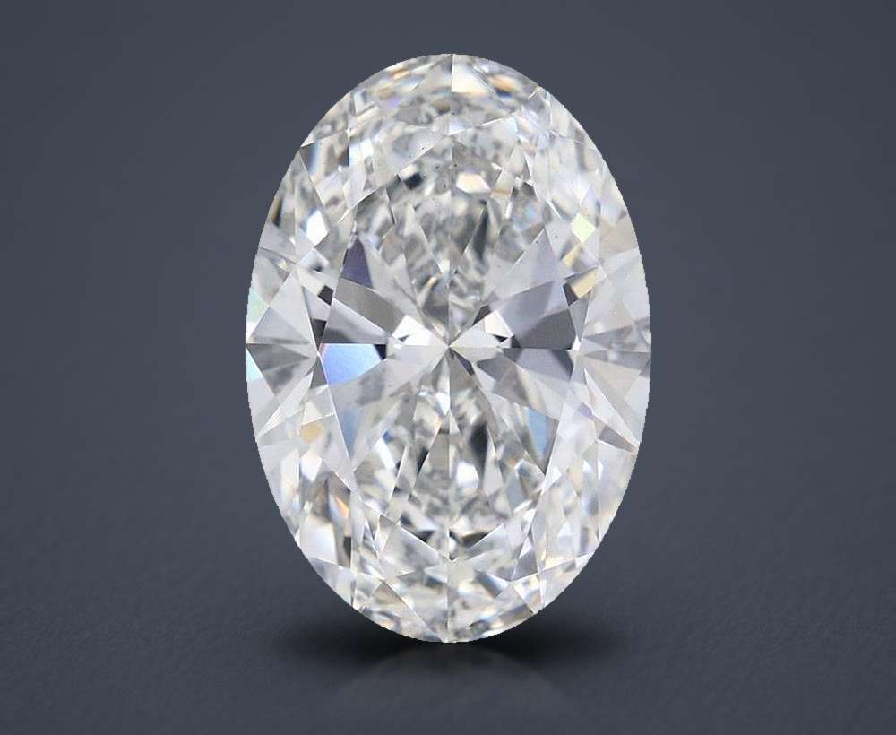 5.62 Carat Oval Lab Diamond