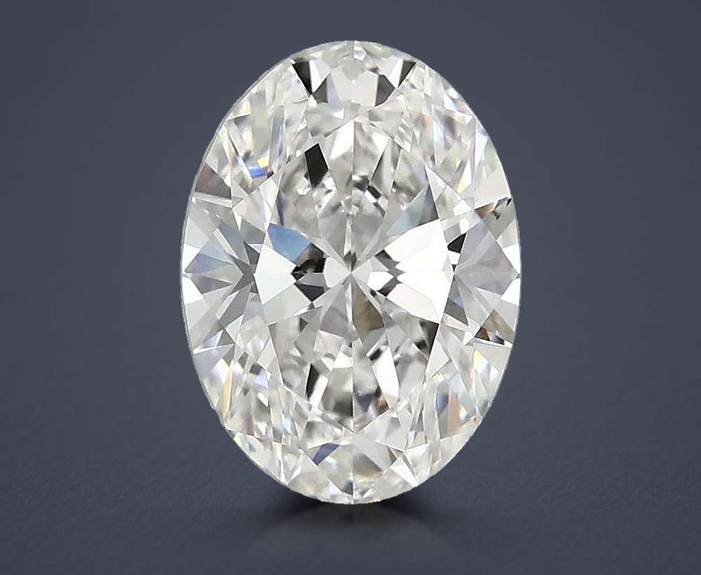 2.44 Carat Oval Lab Diamond