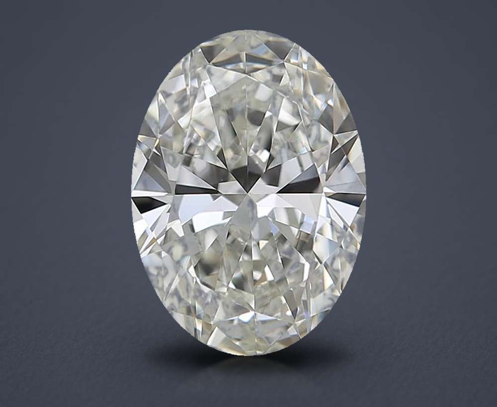 1.00 Carat Oval Natural Diamond