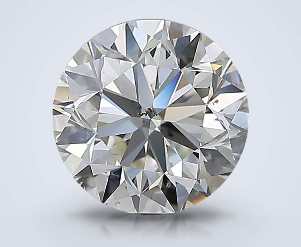 2.01 Carat Round Natural Diamond
