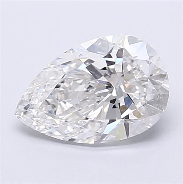 2.00ct E VS1 Rare Carat Ideal Cut Pear Lab Grown Diamond