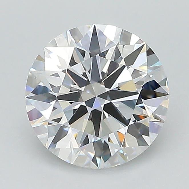 1.36ct D VS2 Rare Carat Ideal Cut Round Lab Grown Diamond