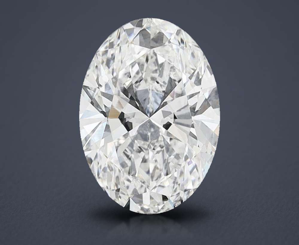 4.58 Carat Oval Lab Diamond
