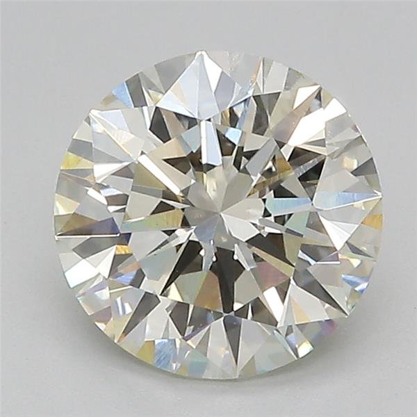 2.35ct J VS1 Rare Carat Ideal Cut Round Lab Grown Diamond