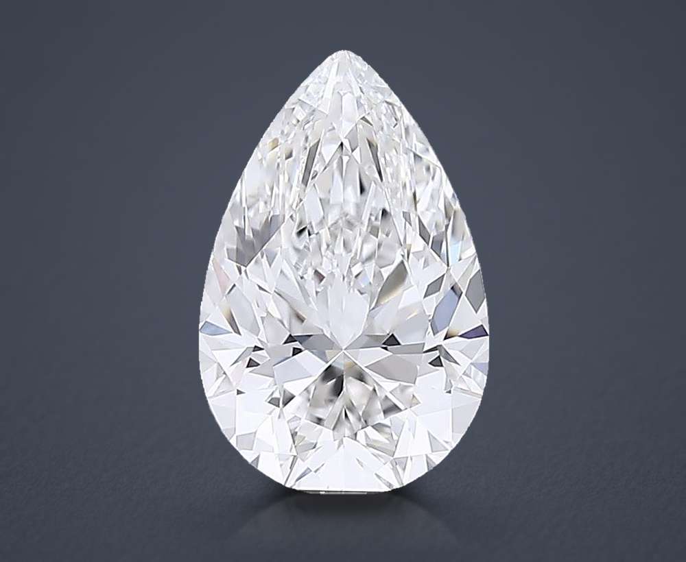 2.04 Carat Pear Lab Diamond