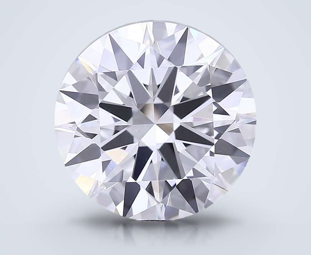 8.23 Carat Round Lab Diamond