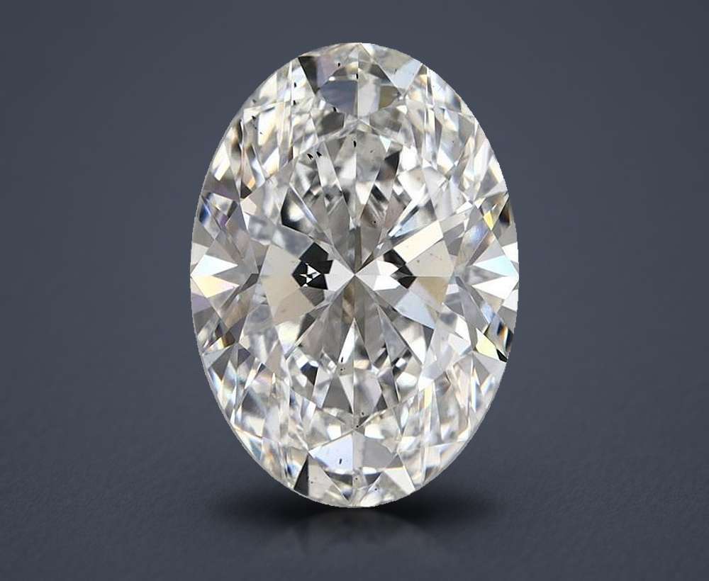 4.63 Carat Oval Lab Diamond