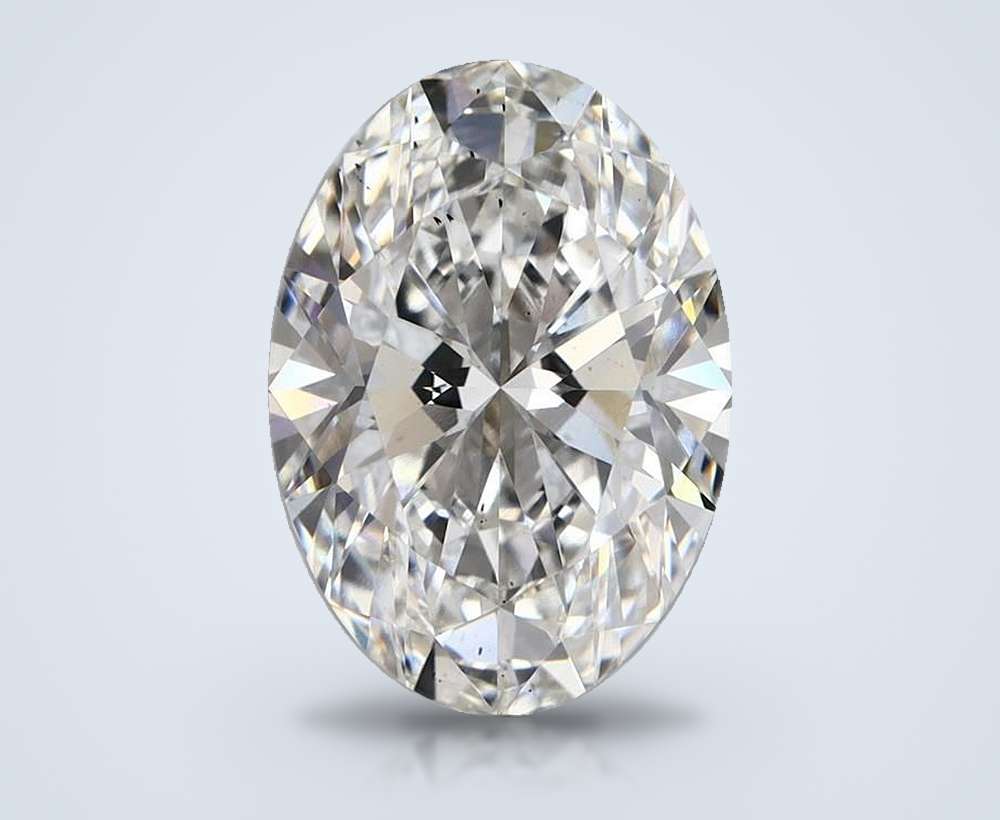 4.63 Carat Oval Lab Diamond
