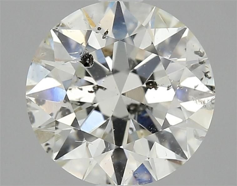 1.71ct I SI2 Rare Carat Ideal Cut Round Diamond