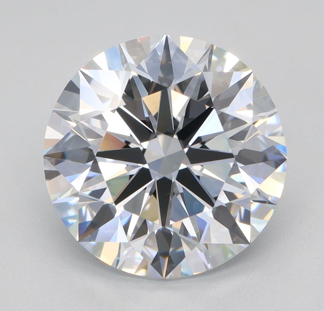 3.52ct F VVS2 Rare Carat Ideal Cut Round Lab Grown Diamond