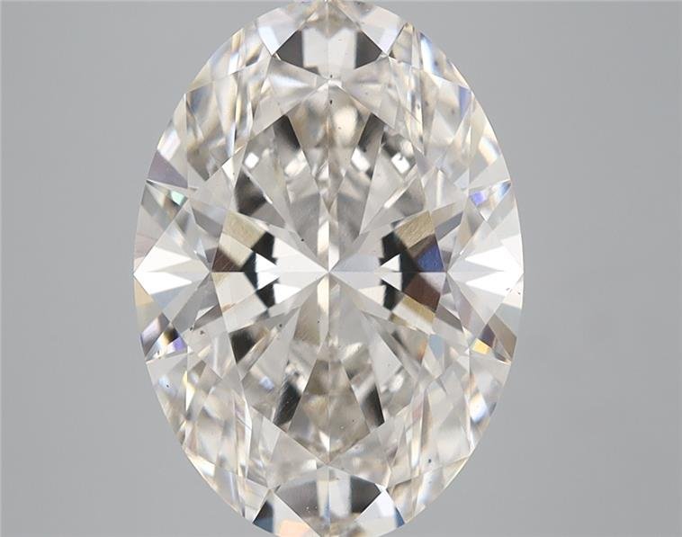 4.07ct I VS2 Rare Carat Ideal Cut Oval Lab Grown Diamond