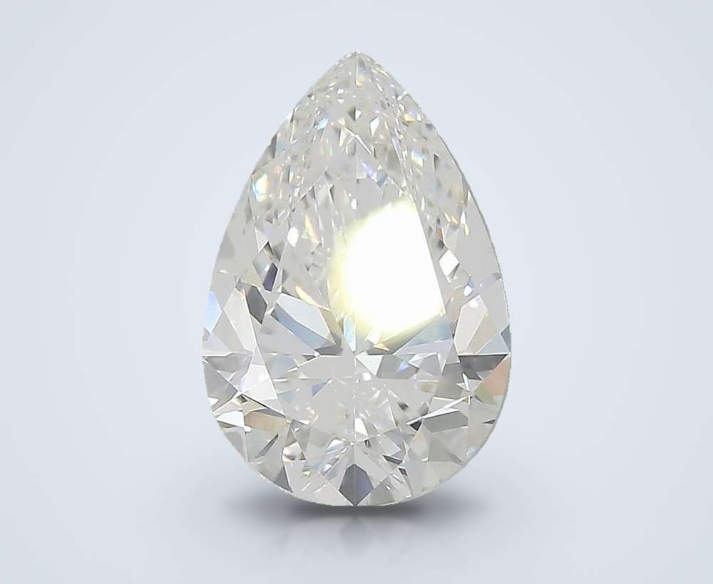 3.66 Carat Pear Lab Diamond